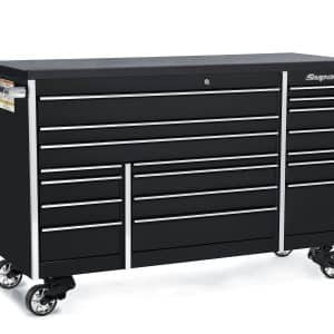 KTL1023APC8 — 72" 18-Drawer Triple-Bank Masters Series Bed Liner PowerTop™ Roll Cab (Gloss Black)