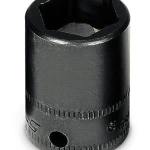 MGMM12 — 1/4" Drive 6-Point Metric 12 mm Flank Drive® Shallow Magnetic Power Socket