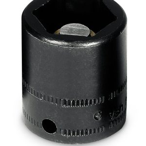 MGMM14 — 1/4" Drive 6-Point Metric 14 mm Flank Drive® Shallow Magnetic Power Socket