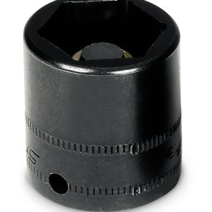 MGMM15 — 1/4" Drive 6-Point Metric 15 mm Flank Drive® Shallow Magnetic Power Socket