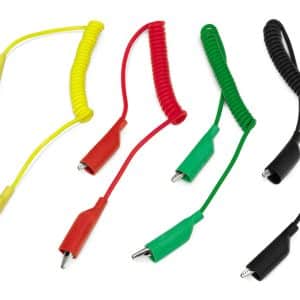 MTTL310 — 4 pc Coiled Jump Lead Set (Four Colors