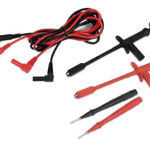 MTTL825 — 3 pc Modular Positive and Negative Test Lead Kit (Red/black)