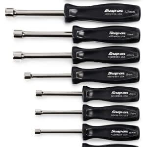 NDDM900A — 9 pc Metric Hard Grip Nut Driver Set (5-13 mm)
