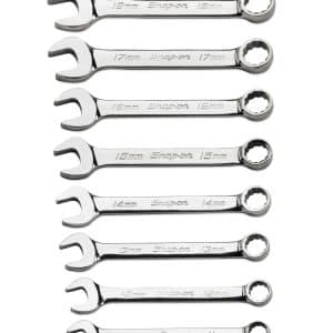 OEXSM710B — 10 pc 12-Point Metric Flank Drive® Short Combination Wrench Set (10–19 mm)
