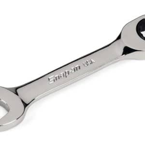 OXKR12 — 3/8" 12-Point SAE Flank Drive® 0º Offset Short Ratcheting Combination Wrench