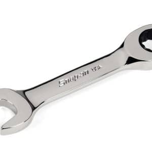 OXKR14 — 7/16" 12-Point SAE Flank Drive® 0º Offset Short Ratcheting Combination Wrench