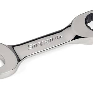 OXKR22 — 11/16" 12-Point SAE Flank Drive® 0º Offset Short Ratcheting Combination Wrench