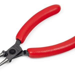 P90050A — 5" Round Nose Pliers (Red)