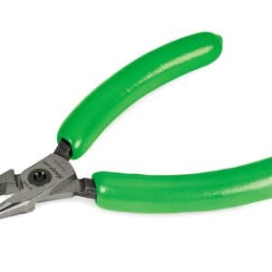 P91045AG — 4-1/2" Snipe Nose Pliers (Green)