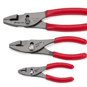 PL403A — 3 pc Combination Slip-Joint Pliers Set (Red)