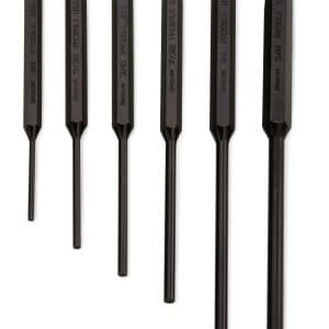 PPCL60BK — 6 pc Long Pin Punch Set