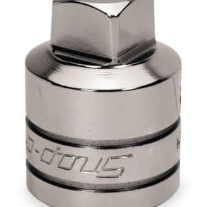PPM516A — 1/2" Drive SAE 1/2" Male Square Drain Plug Socket