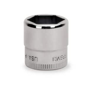 RFSM17 — 3/8" Drive 6-Point Metric 17 mm Flank Drive® Low-Profile Socket
