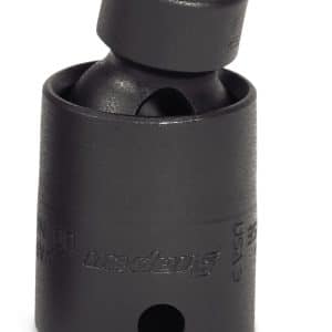 RIPF12C — 3/8" Drive 6-Point SAE 3/8" Low-Profile Swivel Impact Socket (Black Oxide)
