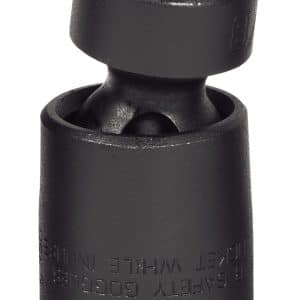 RIPF20C — 3/8" Drive 6-Point SAE 5/8" Low-Profile Swivel Impact Socket (Black Oxide)