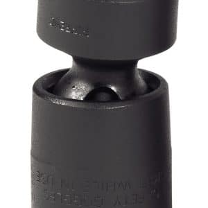 RIPF24C — 3/8" Drive 6-Point SAE 3/4" Low-Profile Swivel Impact Socket (Black Oxide)