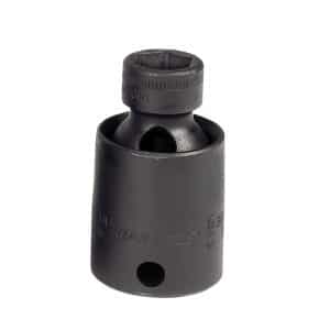 RIPFM16C — 3/8" Drive 6-Point Metric 16 mm Low-Profile Swivel Impact Socket (Black Oxide)