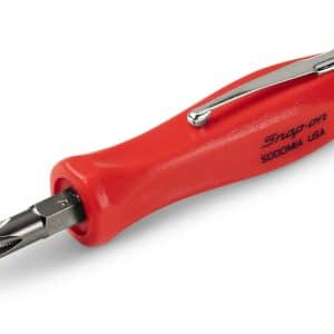 SDDDM1AR — Pocket Screwdriver with Reversible Bit (Red)