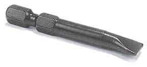 SDM316A — .038 x .250" Flat Tip 1-15/16" Power Bit (1/4" Hex)