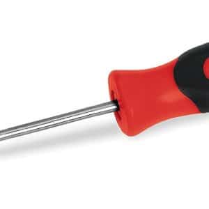 SGD304BR — Flat Tip Instinct® Soft Grip Mini-Tip Screwdriver (Red)
