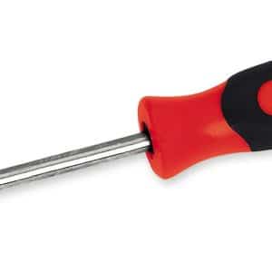 SGD306BR — Flat Tip Instinct® Soft Grip Mini-Tip Screwdriver (Red)