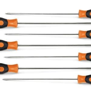 SGDTXL70BO — 7 pc TORX® Instinct® Soft Grip Long Screwdriver Set (Orange)