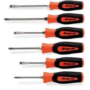 SGDX60BO — 6 pc Combination Instinct® Soft Grip Screwdriver Set (Orange)