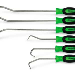 SGRHT6BG — 6 pc Soft Grip Radiator Hose Pick Set (Green)
