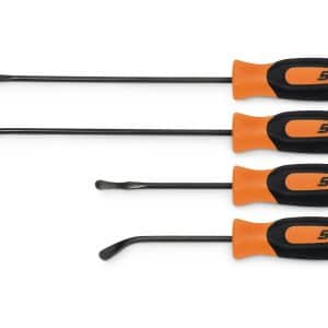 SGSR104AO — 4 pc Soft Grip Seal Removal Tool Set (Orange)