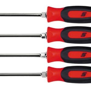 SGTX40BR — 4 pc TORX® Instinct® Soft Grip Mini-Tip Screwdriver Set (T8, T10, T15 and T20) (Red)