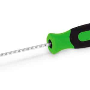 SHD304G — Flat Tip Instinct® Hard Grip Mini-Tip Screwdriver (Green)