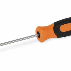 SHD304O — Flat Tip Instinct® Hard Grip Mini-Tip Screwdriver (Orange)