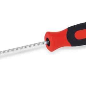 SHD304R — Flat Tip Instinct® Hard Grip Mini-Tip Screwdriver (Red)