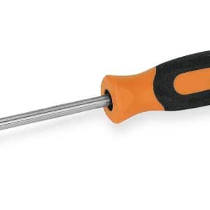 SHD306O — Flat Tip Instinct® Hard Grip Mini-Tip Screwdriver (Orange)