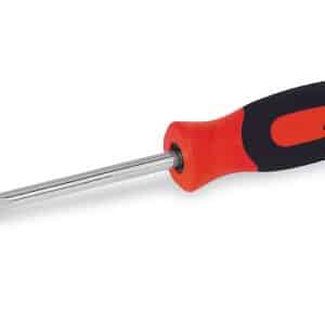 SHD306R — Flat Tip Instinct® Hard Grip Mini-Tip Screwdriver (Red)