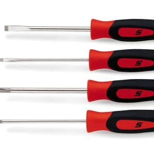 SHDX40O — 4 pc Instinct® Combination Hard Grip Mini-Tip Screwdriver Set (Orange)