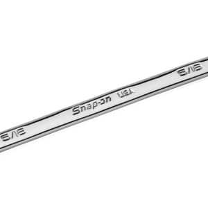 SOSR10 — 5/16" SAE, #10 Spline, Flank Drive® 0° Offset Non-Reversible Ratcheting Combination Wrench