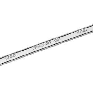 SOSR11 — 11/32" SAE, #11 Spline, Flank Drive® 0° Offset Non-Reversible Ratcheting Combination Wrench