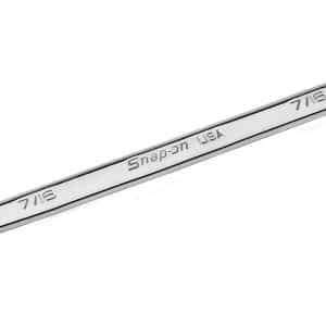SOSR14 — 7/16" SAE, #14 Spline, Flank Drive® 0° Offset Non-Reversible Ratcheting Combination Wrench