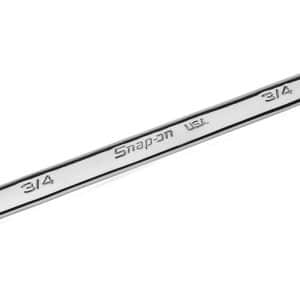 SOSR24 — 3/4" SAE, #24 Spline, Flank Drive® 0° Offset Non-Reversible Ratcheting Combination Wrench