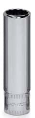 STMMD10 — 1/4" Drive 12-Point Metric 10 mm Flank Drive® Deep Socket