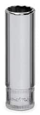 STMMD12 — 1/4" Drive 12-Point Metric 12 mm Flank Drive® Deep Socket