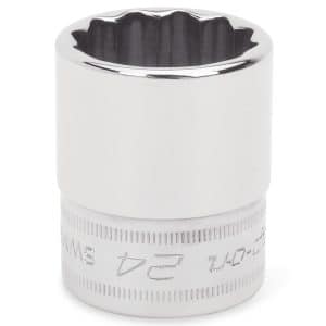 SWM101A — 1/2" Drive 12-Point Metric 10 mm Flank Drive® Shallow Socket