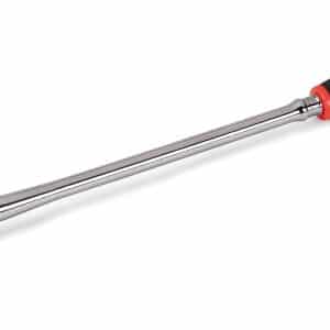 THLLF72 — 1/4" Drive Dual 80® Technology Soft Grip Extra-Long Handle Flex-Head Ratchet (Red)