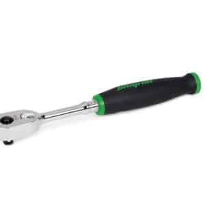THR72G — 1/4" Drive Dual 80® Technology Soft Grip Standard Handle Quick-Release Ratchet (Green)