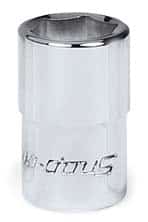 TM12 — 1/4" Drive 6-Point SAE 3/8" Flank Drive® Shallow Socket