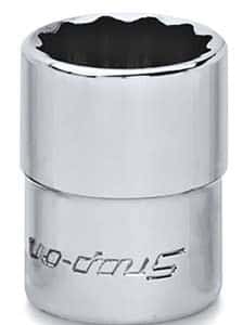 TMD16 — 1/4" Drive 12-Point SAE 1/2" Flank Drive® Shallow Socket