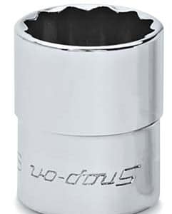TMD18 — 1/4" Drive 12-Point SAE 9/16" Flank Drive® Shallow Socket