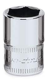 TMM12 — 1/4" Drive 6-Point Metric 12 mm Flank Drive® Shallow Socket