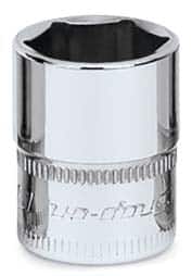 TMM13 — 1/4" Drive 6-Point Metric 13 mm Flank Drive® Shallow Socket